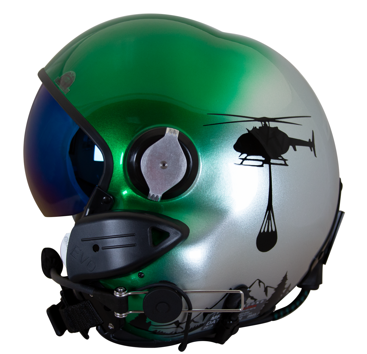Evolution 052 Helmet Single Visor Custom Paint