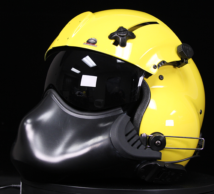 HPH Dual Visor Kevlar Helicopter Helmet