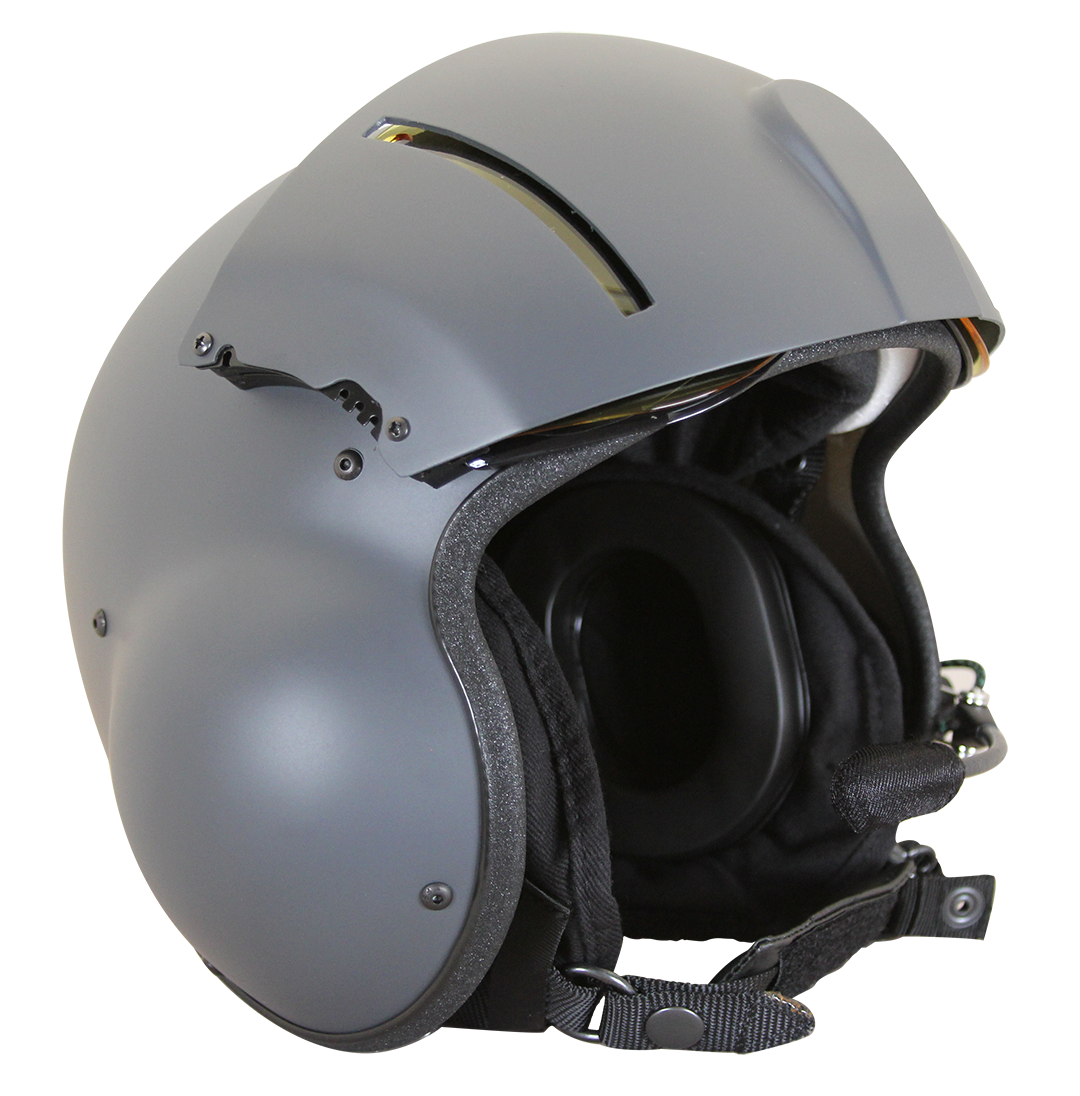 HPH Dual Visor Kevlar Helicopter Helmet